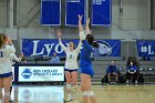 VB vs USCGA  Wheaton College Women's Volleyball vs U.S. Coast Guard Academy. - Photo by Keith Nordstrom : Wheaton, Volleyball